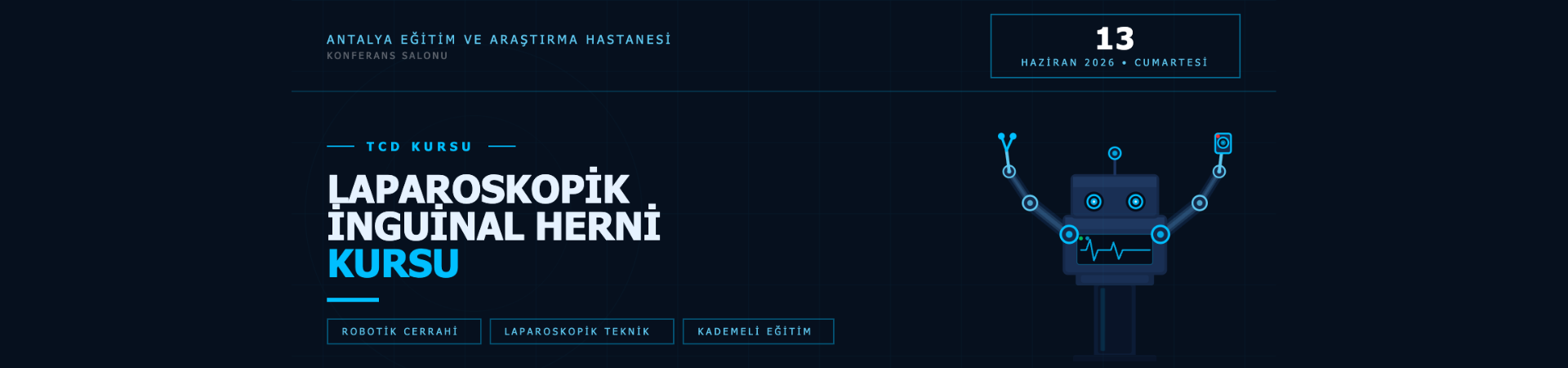 TCD Laparoskopik İnguinal Herni Kursu