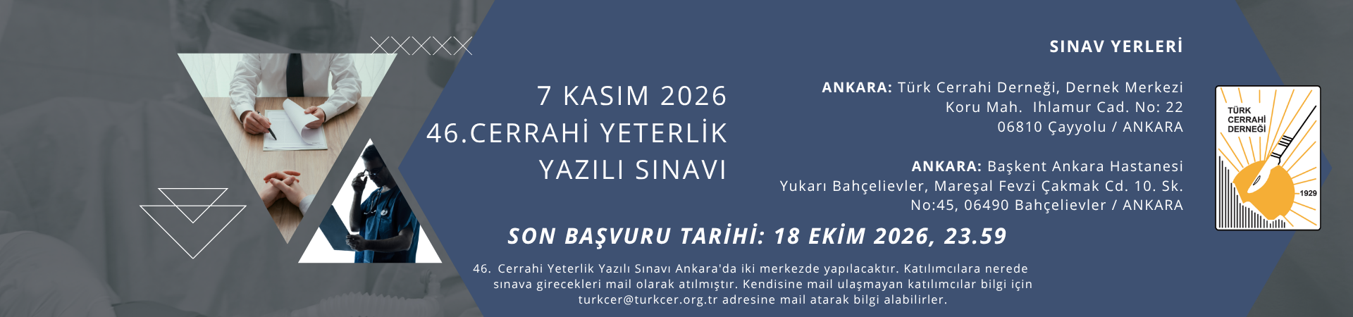 Yazılı Sınav Bilgilendirmesi